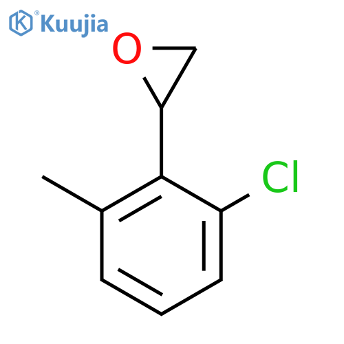 2-(2-chloro-6-methylphenyl)oxirane structure