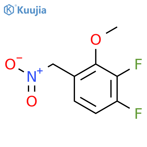 1,2-difluoro-3-methoxy-4-(nitromethyl)benzene structure