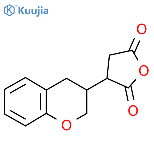 3-(3,4-dihydro-2H-1-benzopyran-3-yl)oxolane-2,5-dione structure