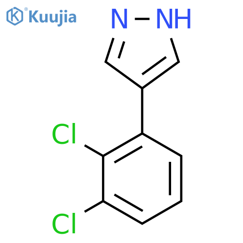 4-(2,3-dichlorophenyl)-1H-pyrazole structure