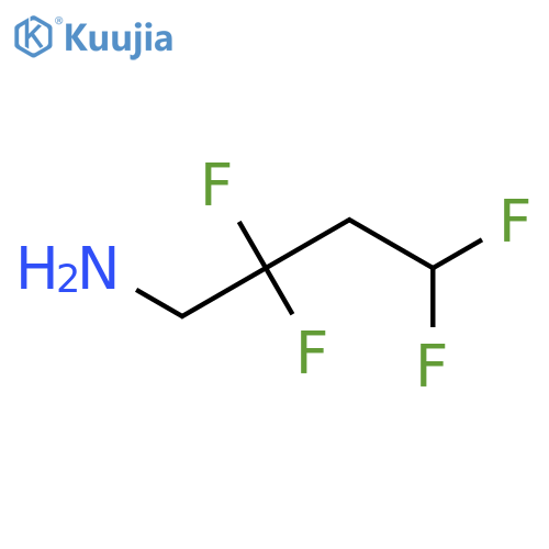 2,2,4,4-tetrafluorobutan-1-amine structure