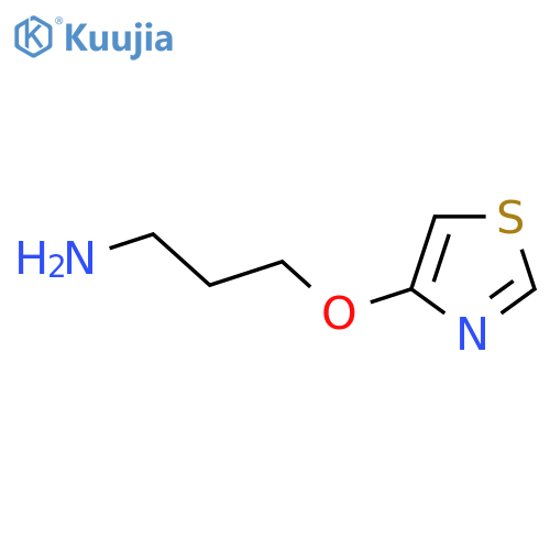 3-(1,3-thiazol-4-yloxy)propan-1-amine structure
