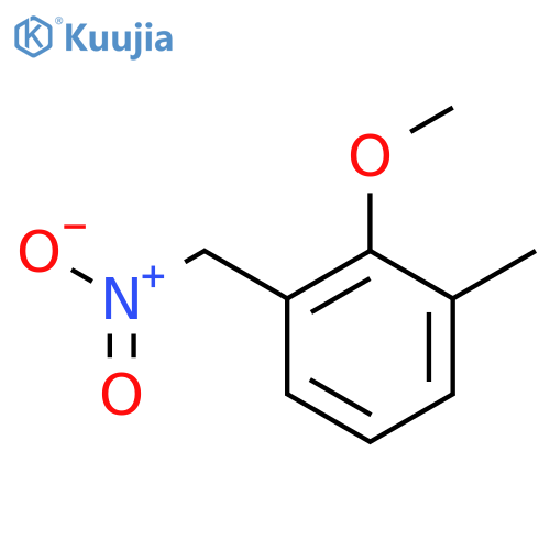 2-methoxy-1-methyl-3-(nitromethyl)benzene structure