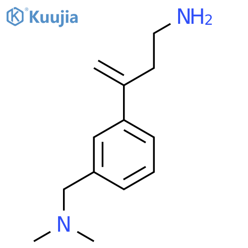 3-{3-(dimethylamino)methylphenyl}but-3-en-1-amine structure