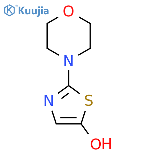 2-(morpholin-4-yl)-1,3-thiazol-5-ol structure