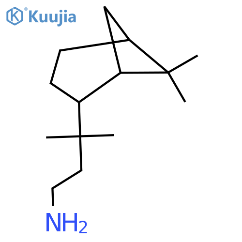 3-{6,6-dimethylbicyclo3.1.1heptan-2-yl}-3-methylbutan-1-amine structure