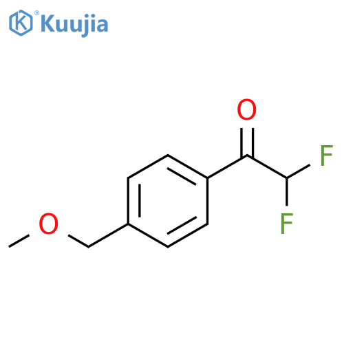 2,2-difluoro-1-4-(methoxymethyl)phenylethan-1-one structure