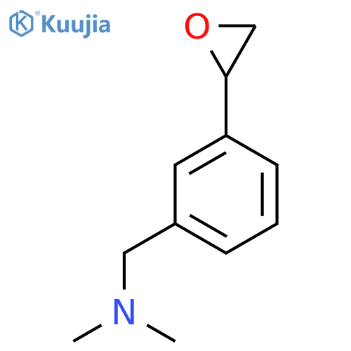 dimethyl({3-(oxiran-2-yl)phenylmethyl})amine structure