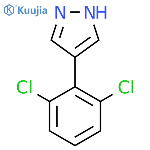 4-(2,6-dichlorophenyl)-1H-pyrazole structure