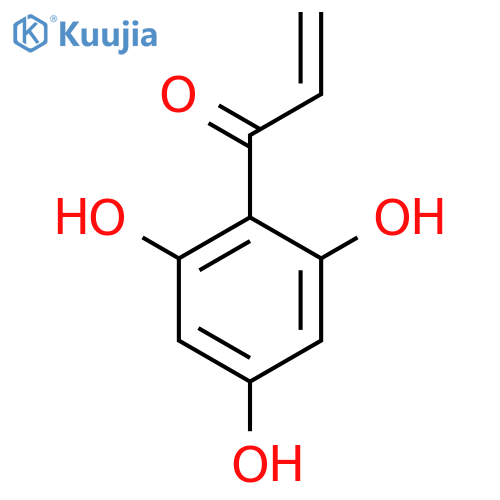 1-(2,4,6-trihydroxyphenyl)prop-2-en-1-one structure