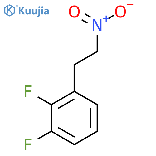 1,2-difluoro-3-(2-nitroethyl)benzene structure
