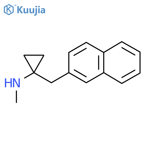 N-methyl-1-(naphthalen-2-yl)methylcyclopropan-1-amine structure