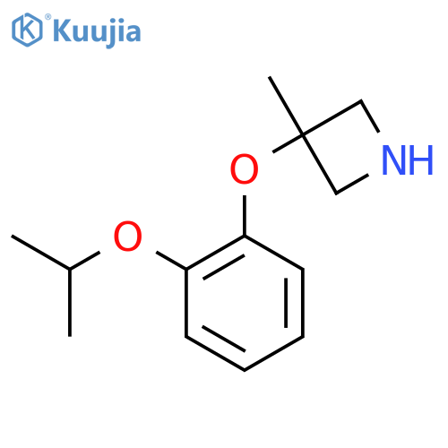 3-methyl-3-2-(propan-2-yloxy)phenoxyazetidine structure
