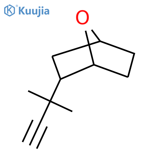 2-(2-methylbut-3-yn-2-yl)-7-oxabicyclo2.2.1heptane structure
