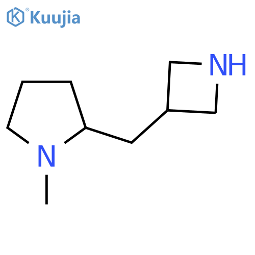 2-(azetidin-3-yl)methyl-1-methylpyrrolidine structure