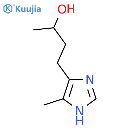 4-(4-methyl-1H-imidazol-5-yl)butan-2-ol structure
