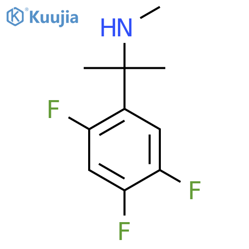 methyl2-(2,4,5-trifluorophenyl)propan-2-ylamine structure