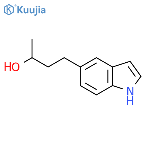 4-(1H-indol-5-yl)butan-2-ol structure