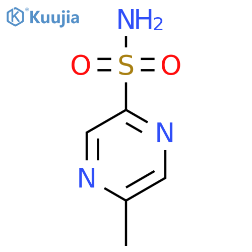 5-methylpyrazine-2-sulfonamide structure