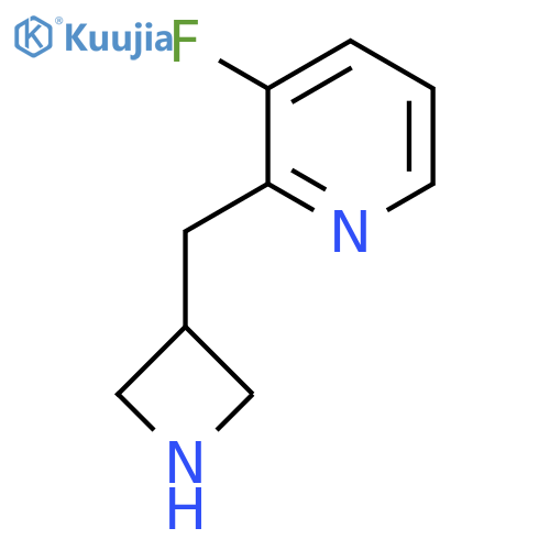 2-(azetidin-3-yl)methyl-3-fluoropyridine structure