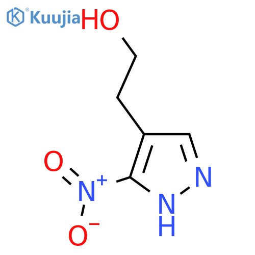 2-(3-nitro-1H-pyrazol-4-yl)ethan-1-ol structure