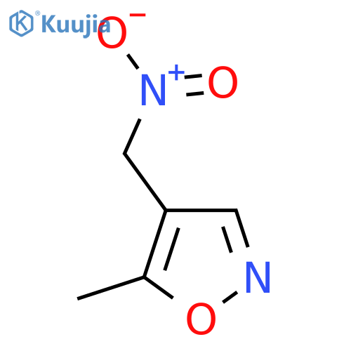 5-methyl-4-(nitromethyl)-1,2-oxazole structure