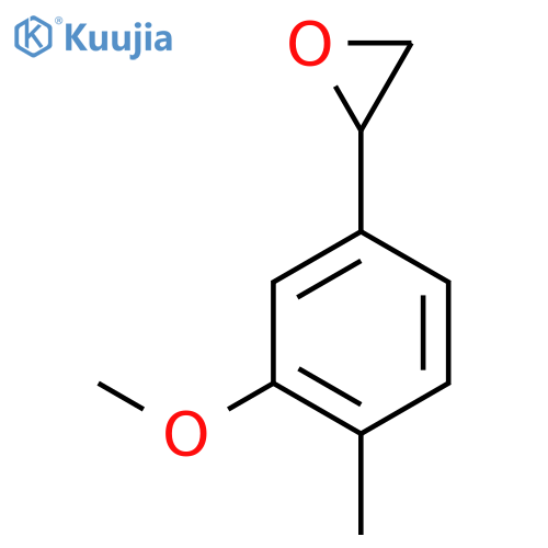 2-(3-methoxy-4-methylphenyl)oxirane structure