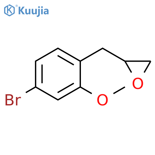 2-(4-bromo-2-methoxyphenyl)methyloxirane structure