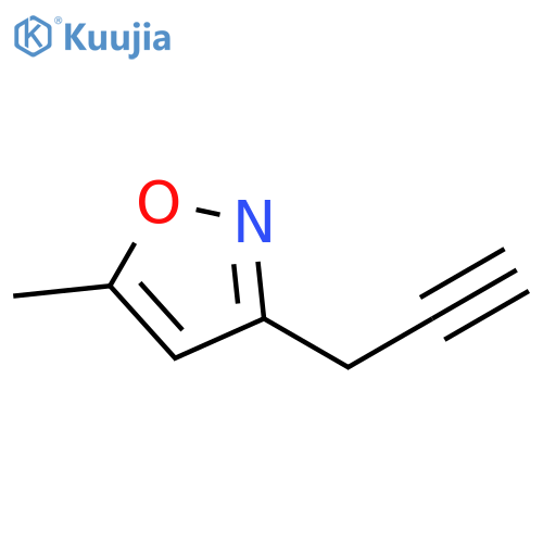 5-Methyl-3-(prop-2-yn-1-yl)-1,2-oxazole structure
