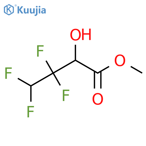 methyl 3,3,4,4-tetrafluoro-2-hydroxybutanoate structure