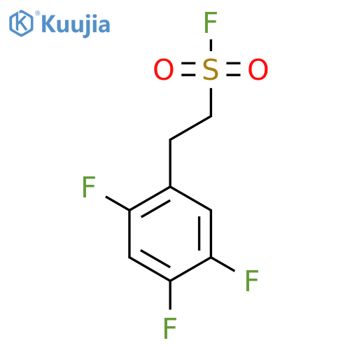 2-(2,4,5-trifluorophenyl)ethane-1-sulfonyl fluoride structure