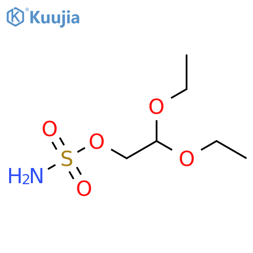 2,2-diethoxyethyl sulfamate structure