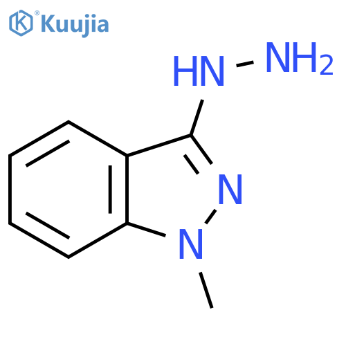 3-hydrazinyl-1-methyl-1H-indazole structure
