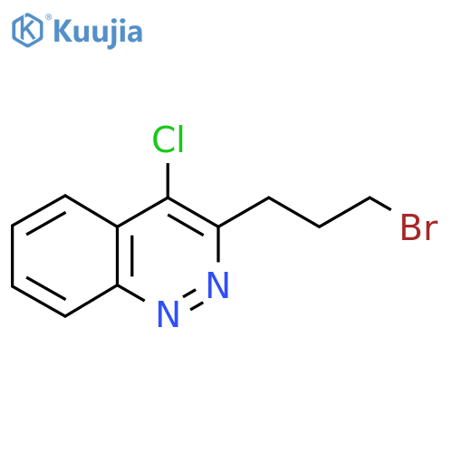 3-(3-bromopropyl)-4-chlorocinnoline structure