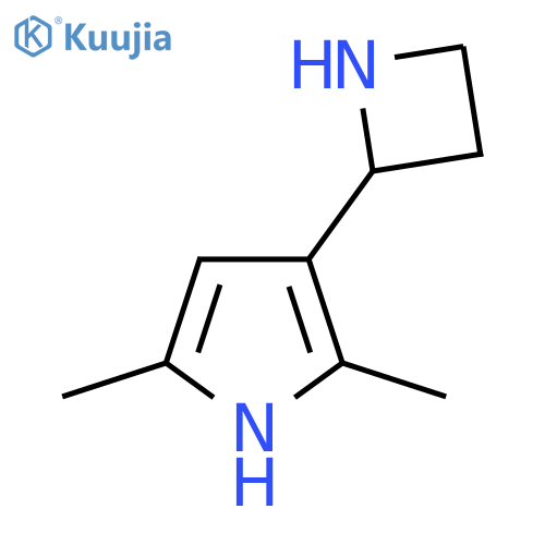 3-(azetidin-2-yl)-2,5-dimethyl-1H-pyrrole structure
