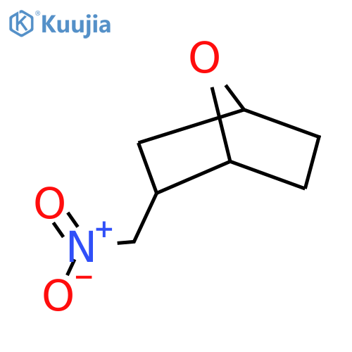 2-(nitromethyl)-7-oxabicyclo2.2.1heptane structure