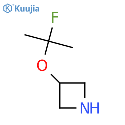 3-(2-fluoropropan-2-yl)oxyazetidine structure