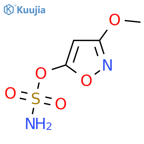 3-methoxy-1,2-oxazol-5-yl sulfamate structure
