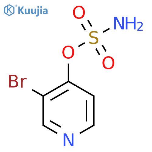 3-bromopyridin-4-yl sulfamate structure