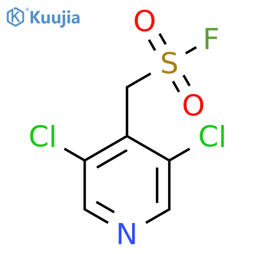(3,5-dichloropyridin-4-yl)methanesulfonyl fluoride structure