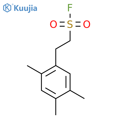 2-(2,4,5-trimethylphenyl)ethane-1-sulfonyl fluoride structure