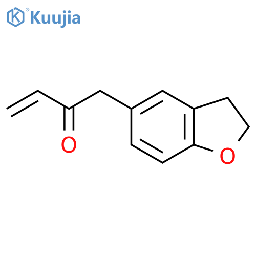 1-(2,3-dihydro-1-benzofuran-5-yl)but-3-en-2-one structure
