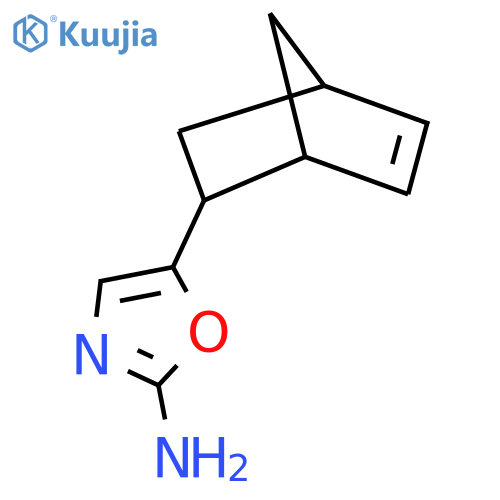 5-{bicyclo2.2.1hept-5-en-2-yl}-1,3-oxazol-2-amine structure