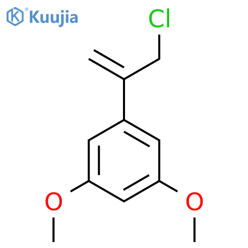 1-(3-chloroprop-1-en-2-yl)-3,5-dimethoxybenzene structure