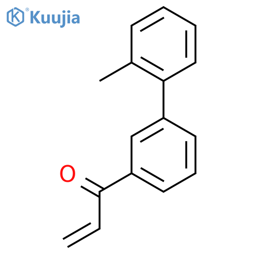 1-3-(2-methylphenyl)phenylprop-2-en-1-one structure