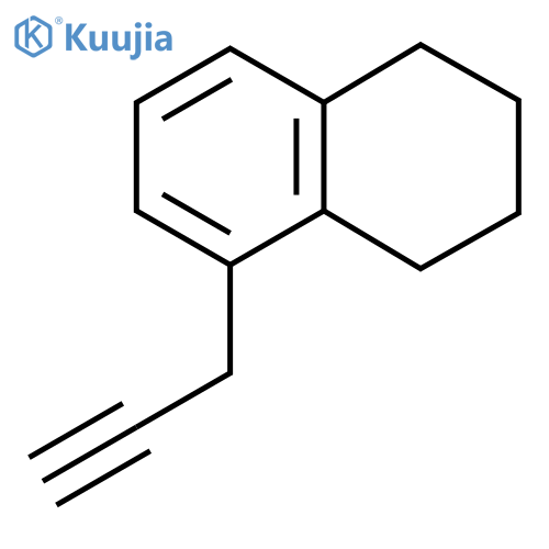 5-(prop-2-yn-1-yl)-1,2,3,4-tetrahydronaphthalene structure