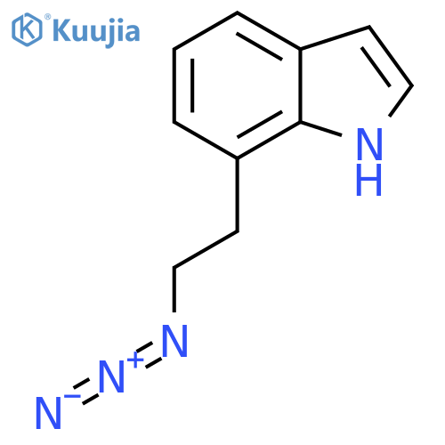7-(2-azidoethyl)-1H-indole structure