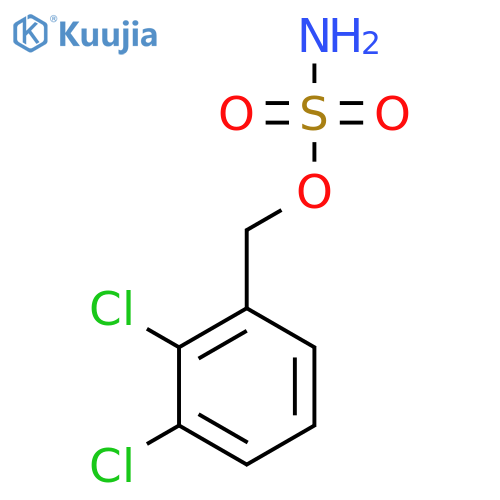 (2,3-dichlorophenyl)methyl sulfamate structure
