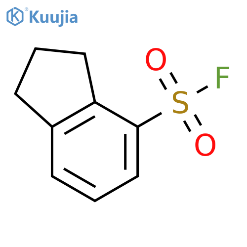 2,3-dihydro-1H-indene-4-sulfonyl fluoride structure