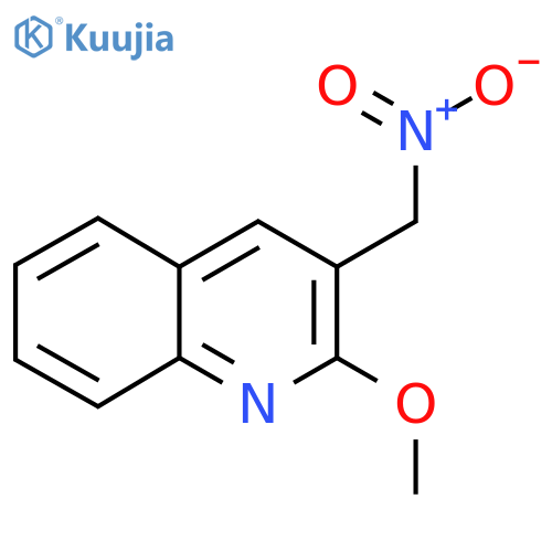 2-Methoxy-3-(nitromethyl)quinoline structure